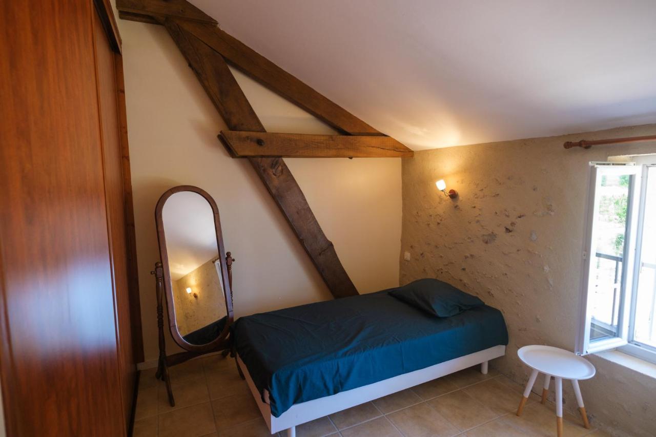 Gites Le Mathelin Lamothe-Montravel Exteriör bild